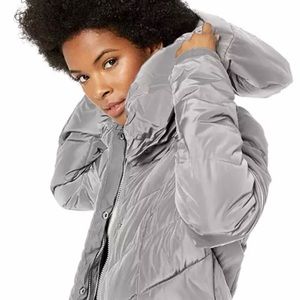 Steve Madden Chevron Puffer Jacket, Size small